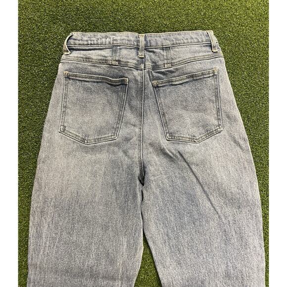 Fashion Nova jeans frayed hem sz 7/28 - Picture 7 of 7